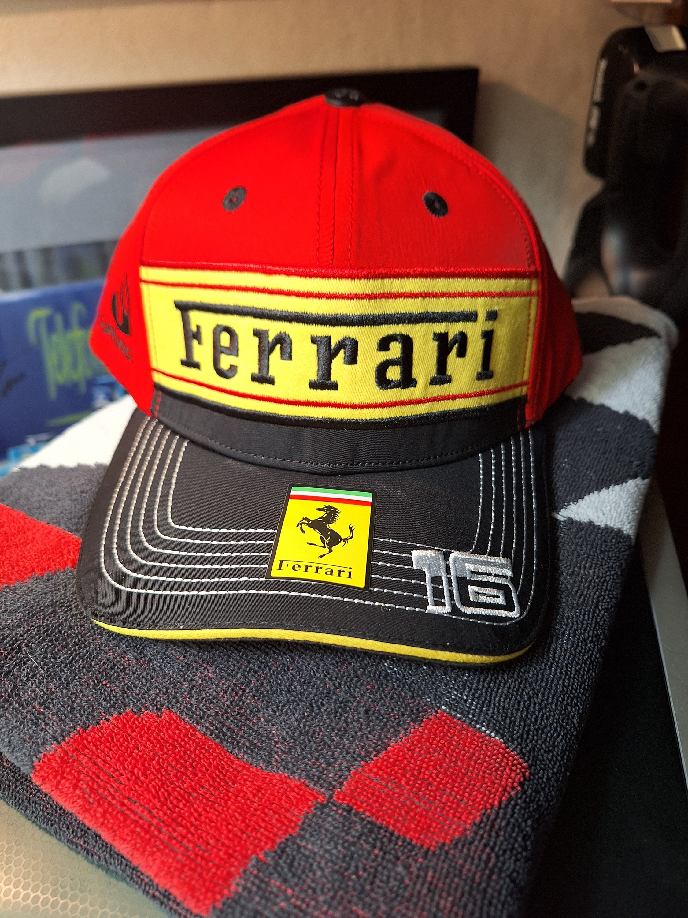 Charles Leclerc Cappellino Ferrari Neonato Cappello Charles