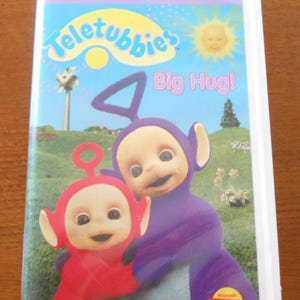 PBS Kids 1999 Teletubbies dikke knuffel! VHS-band, deel 6: witte schelpbehuizing