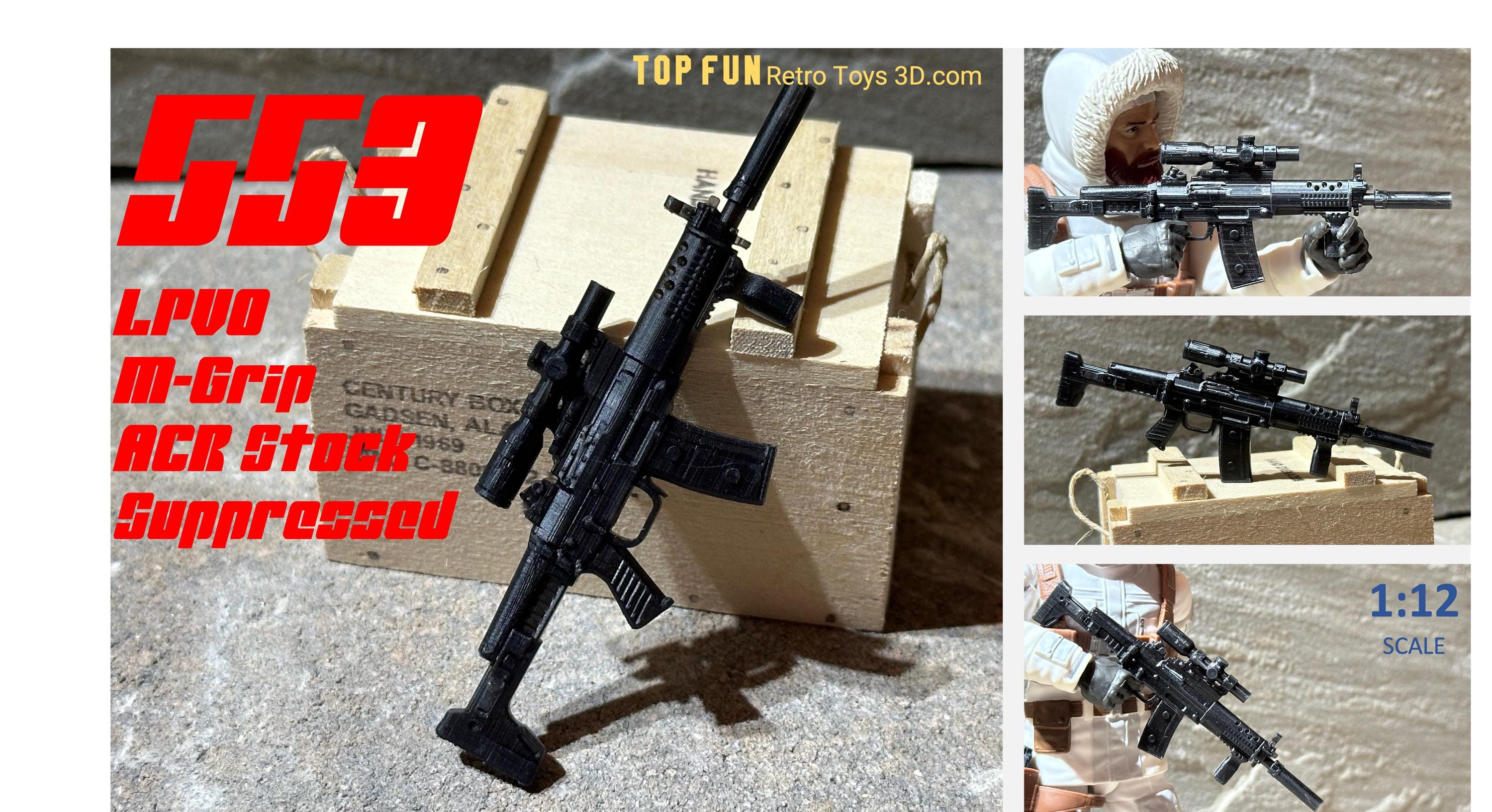 TF 553 COMMANDO 1:12 Scale Model Rifle - Etsy