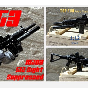 TF 553 COMMANDO 1:12 Scale Model Rifle - Etsy