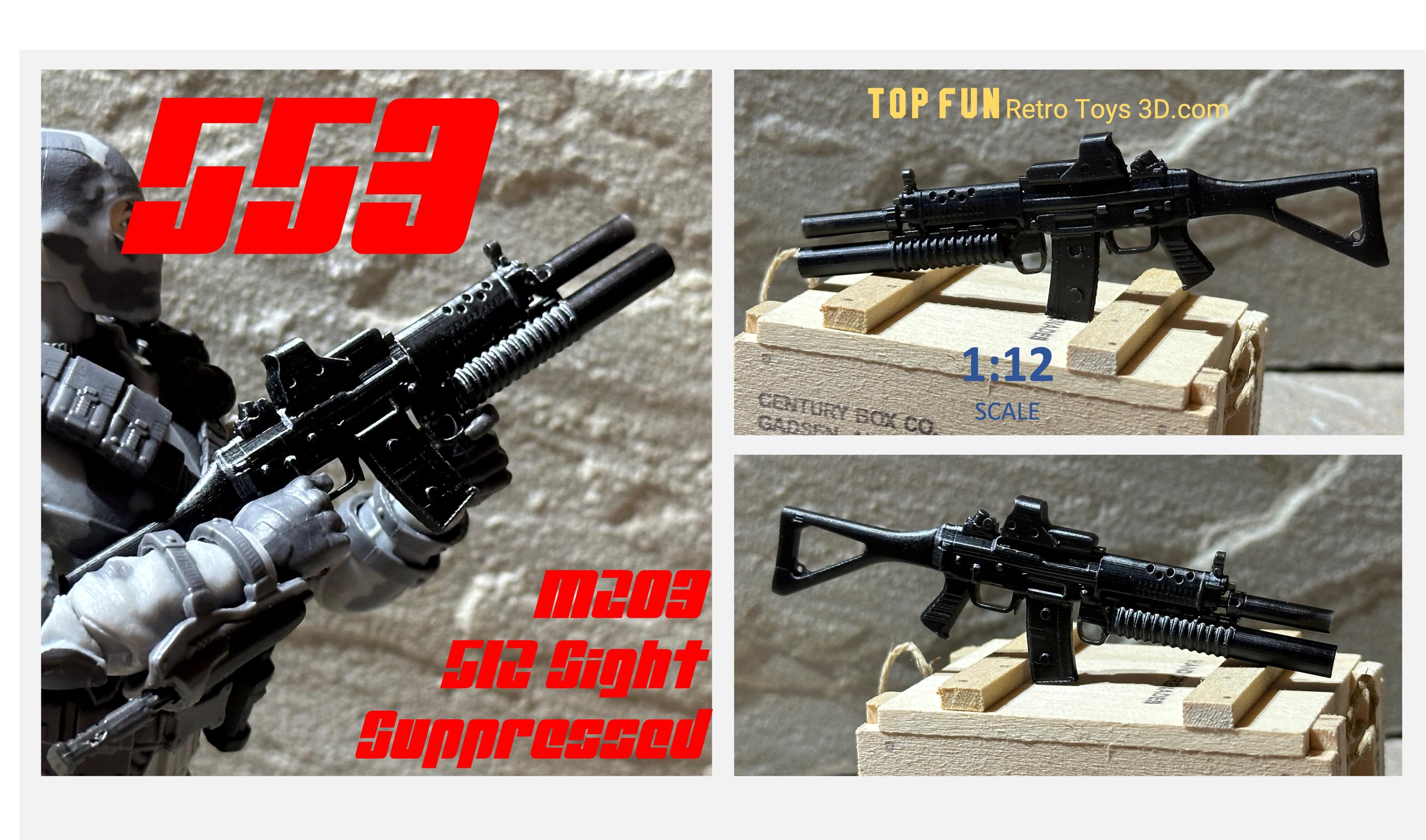 TF 553 COMMANDO 1:12 Scale Model Rifle - Etsy
