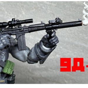 9A-91 1:12 Scale Model Rifle