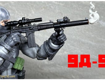 9A-91 1:12 Scale Model Rifle