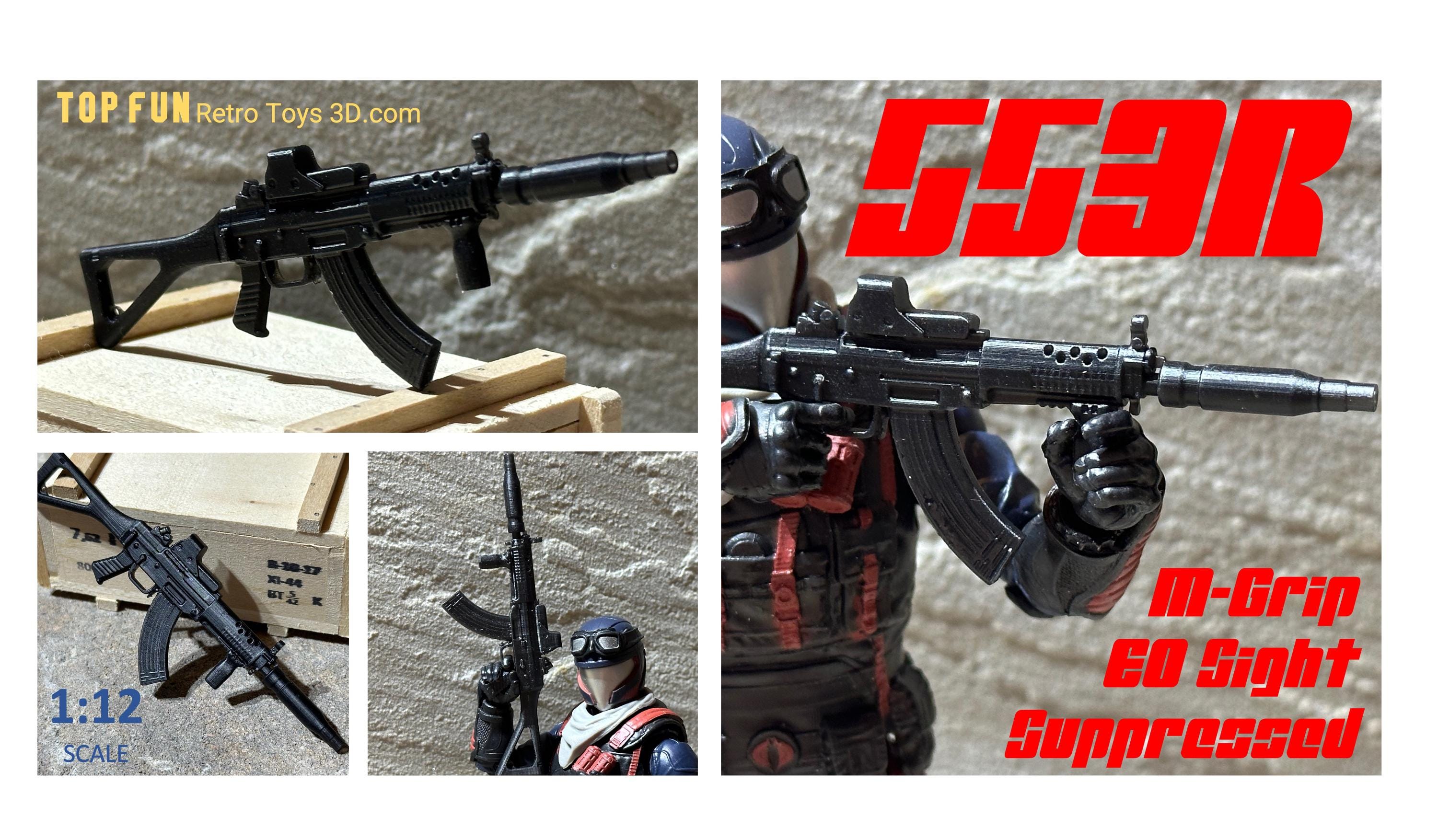 TF 553 COMMANDO 1:12 Scale Model Rifle - Etsy