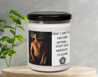 Vela de soja perfumada de Dean Winchester de Supernatural