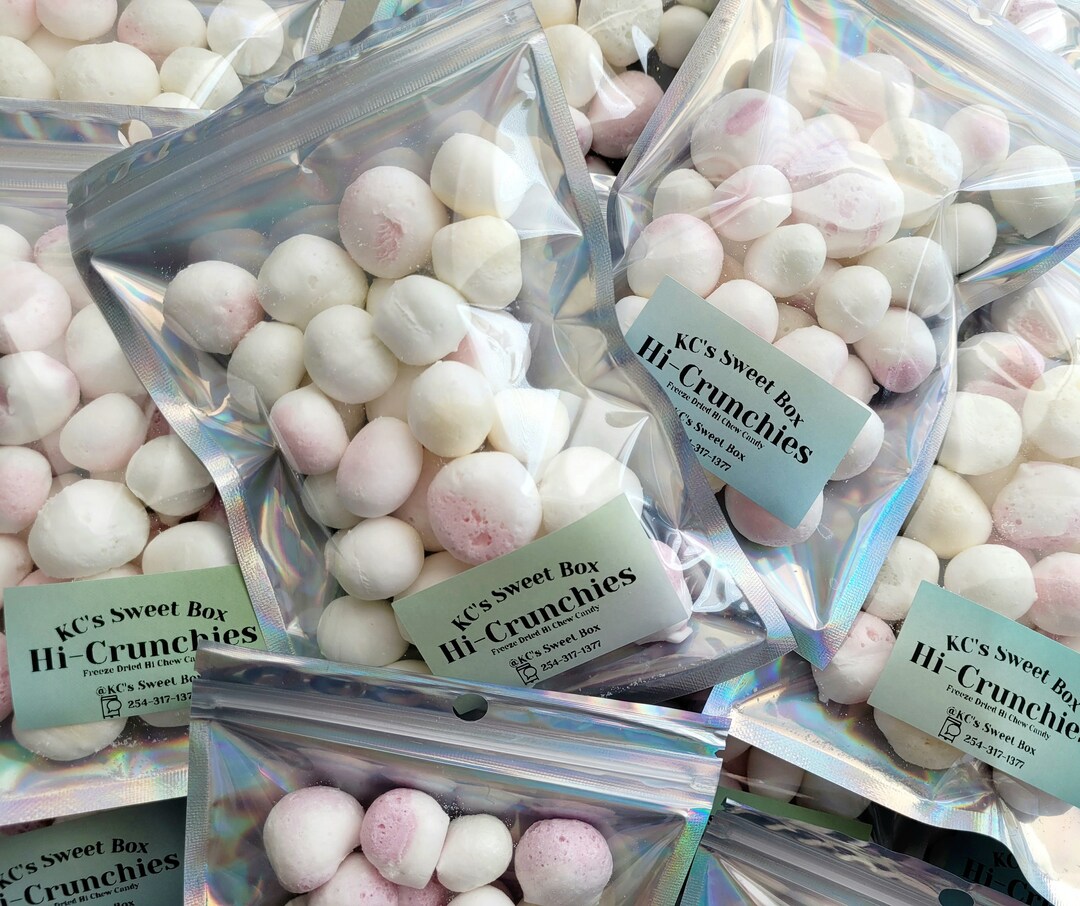 Freeze Dried Hi Chew Aka Hi Crunchies. Crispy Crunchy Fruity Etsy