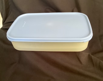 ヴィンテージ タッパーウェア モジュラーメイト クリア ロイヤルブルー