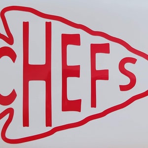 Kansas City Chiefs Misprint Sticker