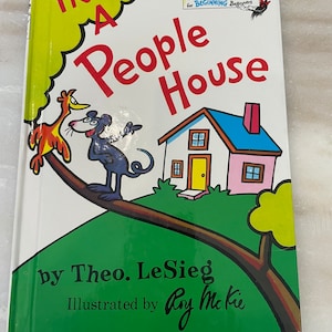 Vintage Kinderbuch: Im Leute Haus