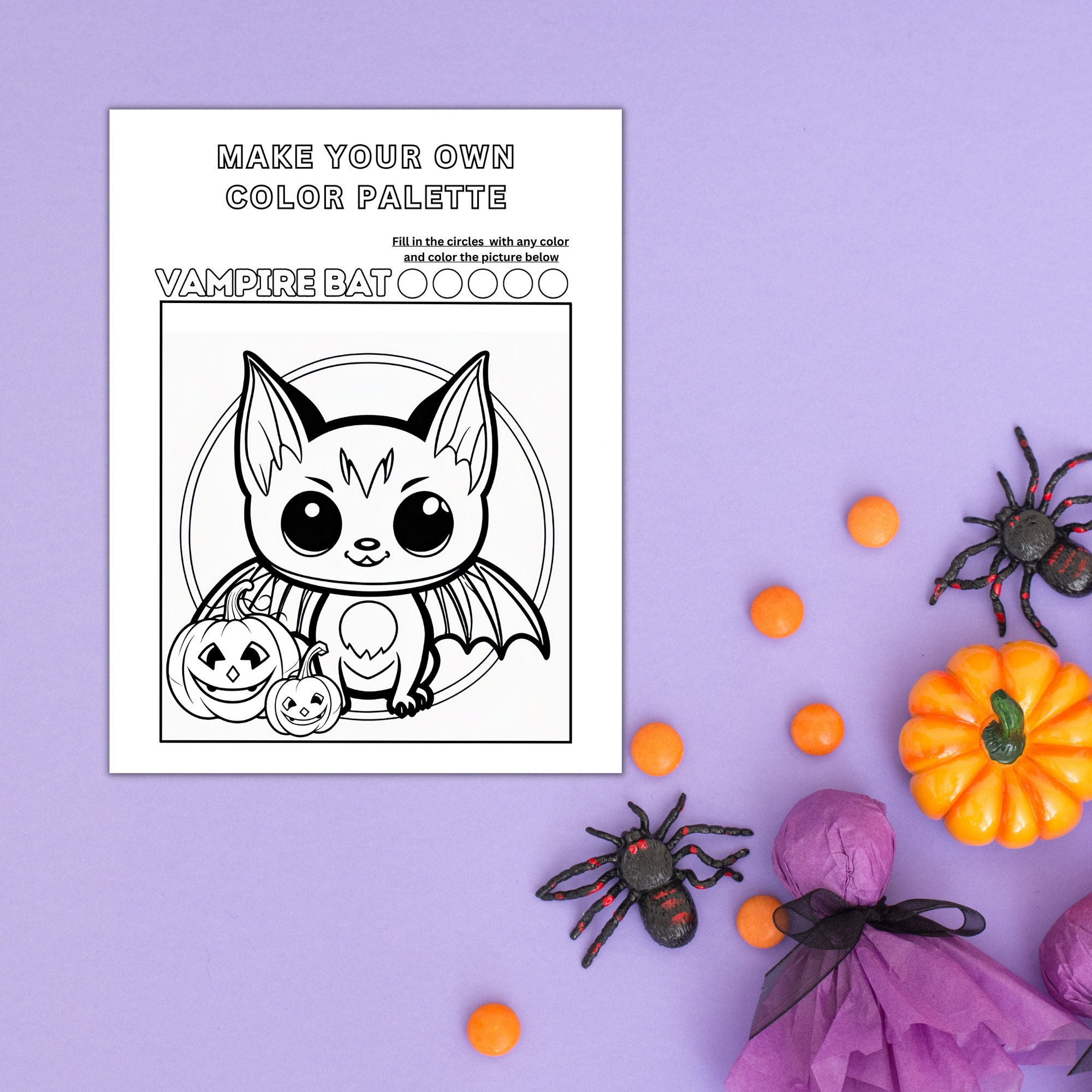 20 Holloween Kids Coloring Pages, Coloring Printable Worksheets, Simple ...