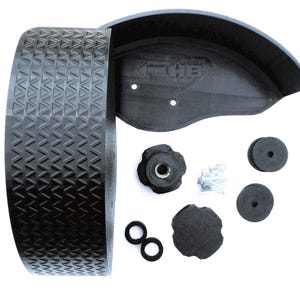 Trekker/Backpack Disc Golf Cart Fender Kit (**not LG models) Black