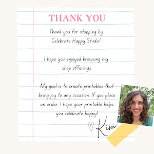 Thank you for stopping by Celebrate Happy Studio!