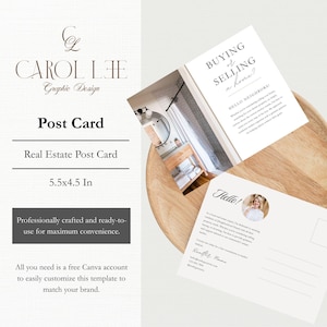 Hello Neighbor Real Estate Postcard Template | Editable Canva Template for Realtors | Real Estate Farming Mailer