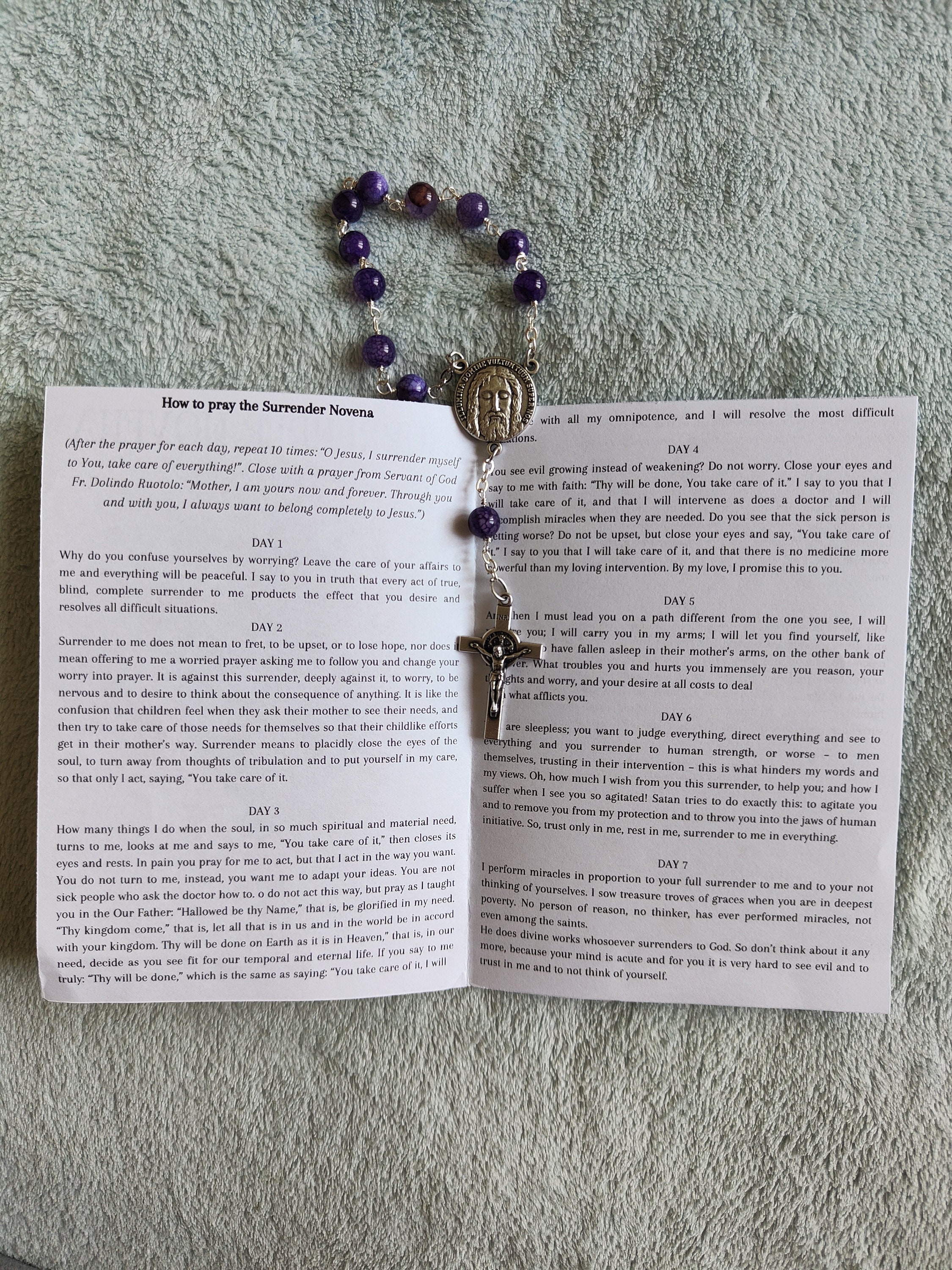 25 Cards of the Surrender Novena by Fr. Dolindo Ruotolo - Etsy