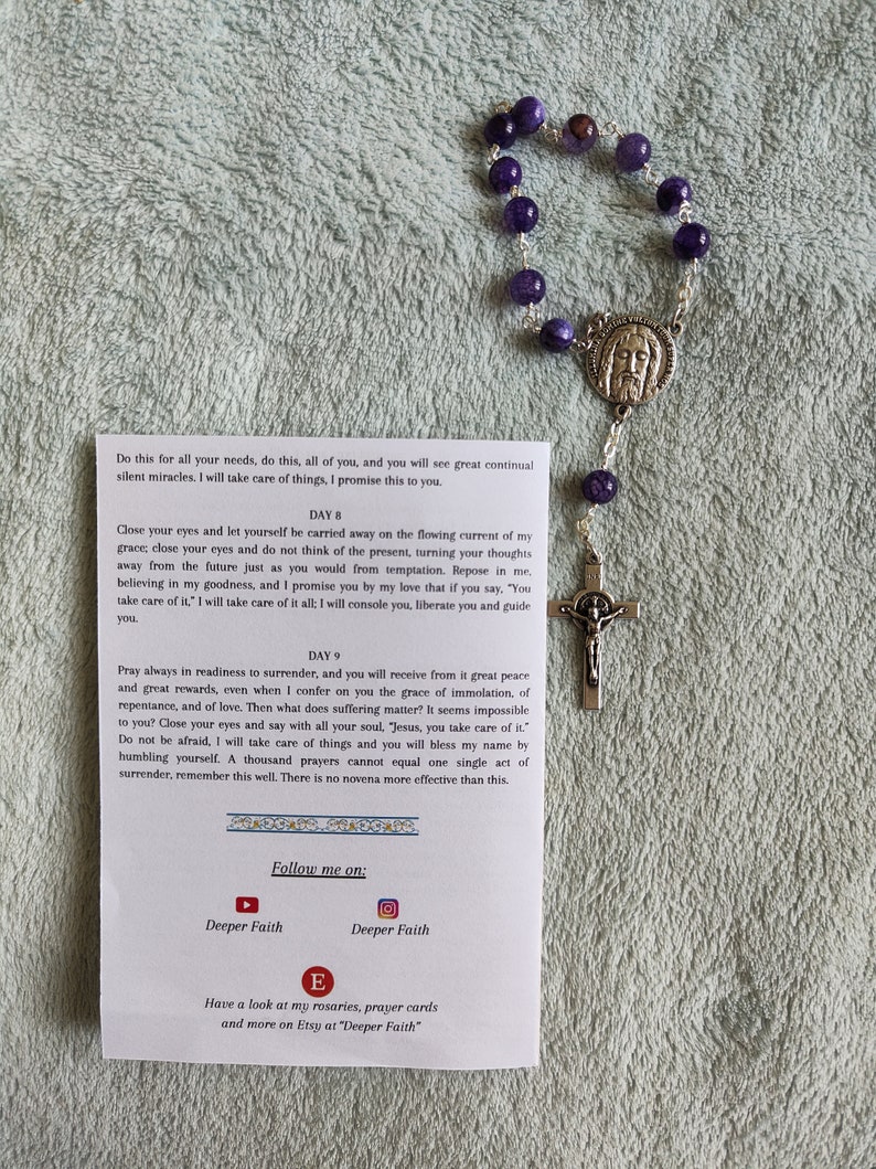 25 Cards of the Surrender Novena by Fr. Dolindo Ruotolo - Etsy