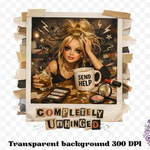This Burnout Doll Meme PNG Bundle is packed with personality, attitude, and highly relatable humor your customers will instantly connect with. Featuring a trendy ransom letter PNG style paired with aesthetic doll imagery, this funny burnout PNG bundle captures real-life moods with phrases like emotionally unavailable, overstimulated and underpaid, running on iced coffee and anxiety, and more. Designed in a soft vintage aesthetic with modern meme humor, this bundle is perfect