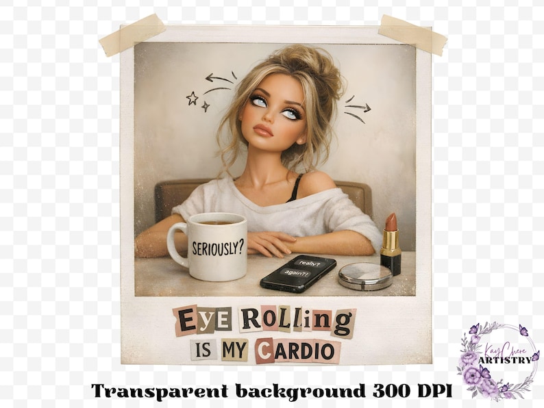 This Burnout Doll Meme PNG Bundle is packed with personality, attitude, and highly relatable humor your customers will instantly connect with. Featuring a trendy ransom letter PNG style paired with aesthetic doll imagery, this funny burnout PNG bundle captures real-life moods with phrases like emotionally unavailable, overstimulated and underpaid, running on iced coffee and anxiety, and more. Designed in a soft vintage aesthetic with modern meme humor, this bundle is perfect