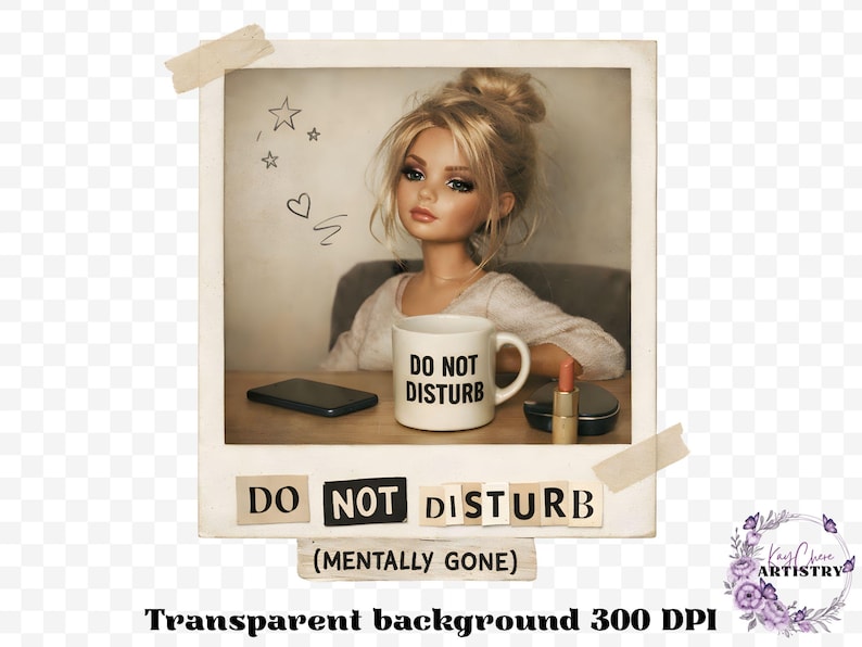 This Burnout Doll Meme PNG Bundle is packed with personality, attitude, and highly relatable humor your customers will instantly connect with. Featuring a trendy ransom letter PNG style paired with aesthetic doll imagery, this funny burnout PNG bundle captures real-life moods with phrases like emotionally unavailable, overstimulated and underpaid, running on iced coffee and anxiety, and more. Designed in a soft vintage aesthetic with modern meme humor, this bundle is perfect