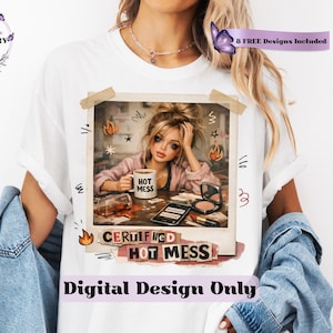 This Burnout Doll Meme PNG Bundle is packed with personality, attitude, and highly relatable humor your customers will instantly connect with. Featuring a trendy ransom letter PNG style paired with aesthetic doll imagery, this funny burnout PNG bundle captures real-life moods with phrases like emotionally unavailable, overstimulated and underpaid, running on iced coffee and anxiety, and more. Designed in a soft vintage aesthetic with modern meme humor, this bundle is perfect