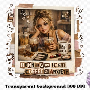 This Burnout Doll Meme PNG Bundle is packed with personality, attitude, and highly relatable humor your customers will instantly connect with. Featuring a trendy ransom letter PNG style paired with aesthetic doll imagery, this funny burnout PNG bundle captures real-life moods with phrases like emotionally unavailable, overstimulated and underpaid, running on iced coffee and anxiety, and more. Designed in a soft vintage aesthetic with modern meme humor, this bundle is perfect