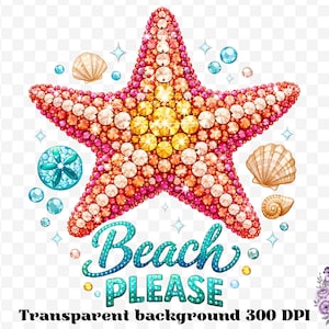 Bring the sparkle of summer to your creations with this stunning Rhinestone Beach PNG Bundle! This eye-catching beach lover PNG bundle features a vibrant collection of 18 high-quality summer beach PNG designs including waves, sea turtles, seahorses, starfish, flip flops, beach quotes, tropical drinks, and vacation graphics. Each design is created in a dazzling rhinestone style with bold turquoise, coral, gold, and ocean-inspired tones, making this the perfect tropical vacation PNG bundle