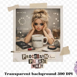 This Burnout Doll Meme PNG Bundle is packed with personality, attitude, and highly relatable humor your customers will instantly connect with. Featuring a trendy ransom letter PNG style paired with aesthetic doll imagery, this funny burnout PNG bundle captures real-life moods with phrases like emotionally unavailable, overstimulated and underpaid, running on iced coffee and anxiety, and more. Designed in a soft vintage aesthetic with modern meme humor, this bundle is perfect