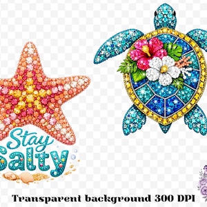 Bring the sparkle of summer to your creations with this stunning Rhinestone Beach PNG Bundle! This eye-catching beach lover PNG bundle features a vibrant collection of 18 high-quality summer beach PNG designs including waves, sea turtles, seahorses, starfish, flip flops, beach quotes, tropical drinks, and vacation graphics. Each design is created in a dazzling rhinestone style with bold turquoise, coral, gold, and ocean-inspired tones, making this the perfect tropical vacation PNG bundle