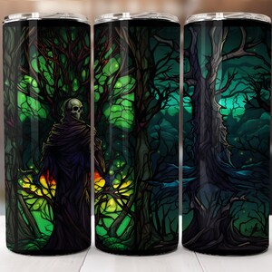Skinny Becher Wrap, Halloween Becher Download, Skelett Becher, Halloween Skelett