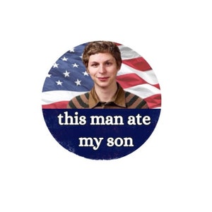 Michael Cera ate my son sticker