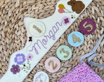 Personalized Customizable Birthday Crown