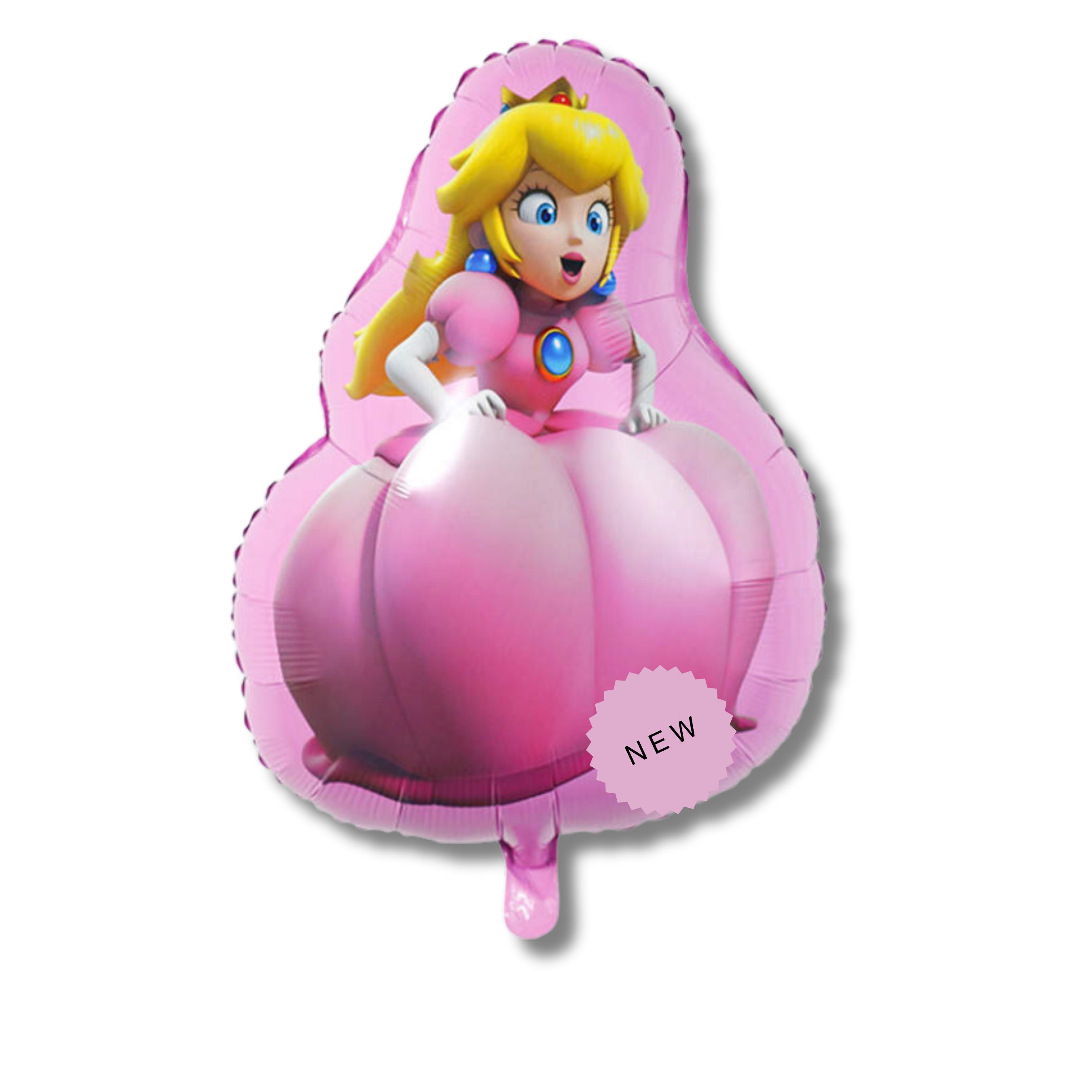 Set Super Mario Princess Peach - 73x52cm - Ballon aluminium