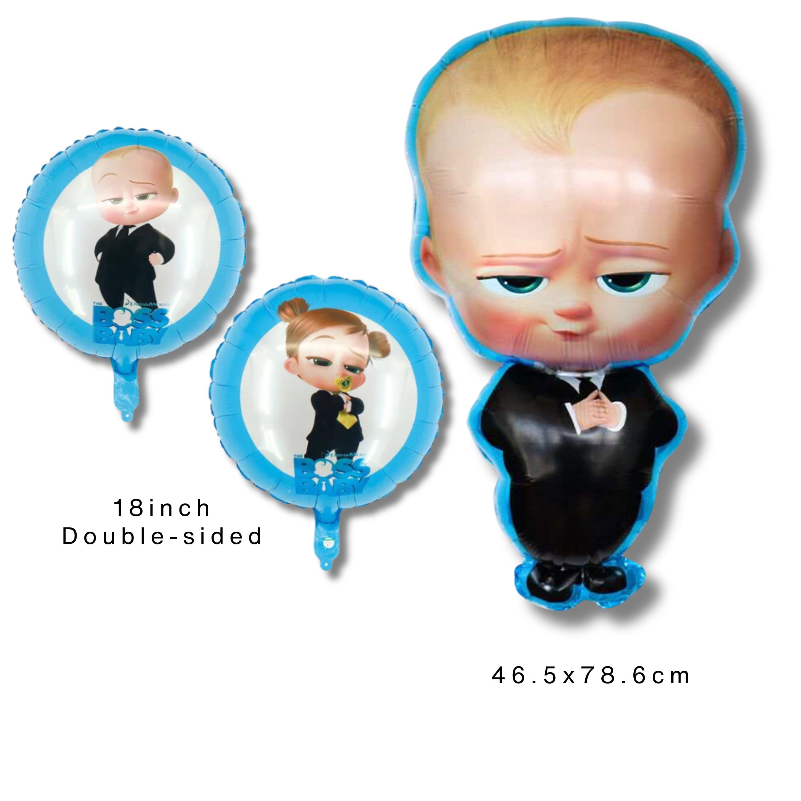 Boss Baby Balloon Boss Baby Party Boss Baby Party Decor Decorations Boss Baby Party Supplies Boss Baby Etsy