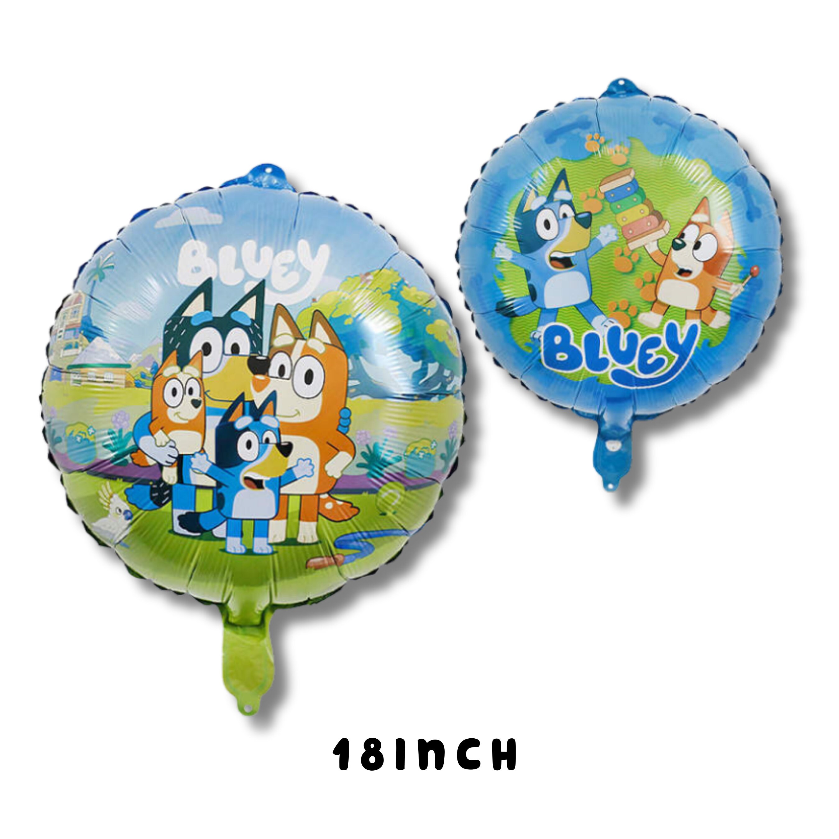 Bluey Birthday Balloon Bluey and Bingo
