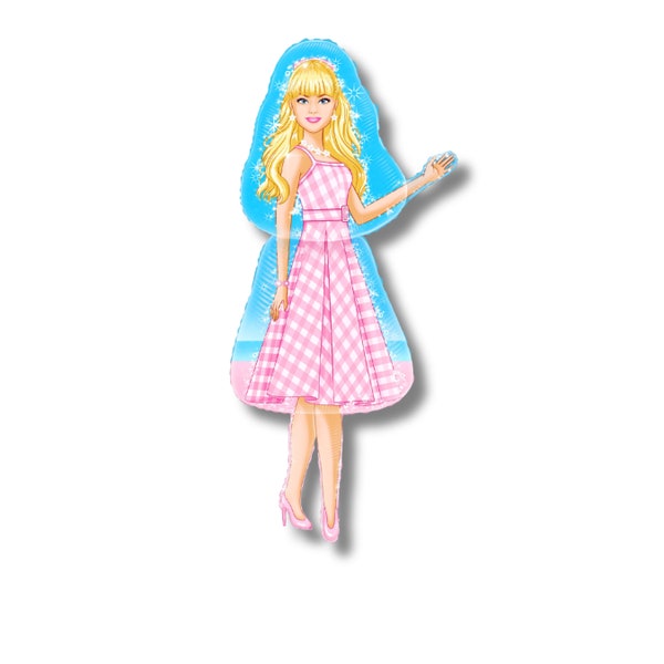 Barbie Logo Balloon Barbie Balloon Barbie Party - Come On Lets Go Party Decorations, Barbie Party Doll Themed Party Malibu Theme Balloon 1pc