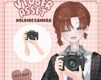 Camera | Vtuber Asset | Hand Accessory for Live2D