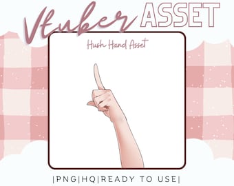 Vtuber Asset - Hush - Vtube Studio