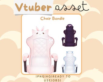 Vtuber Asset - Silla para juegos - Vtube Studio