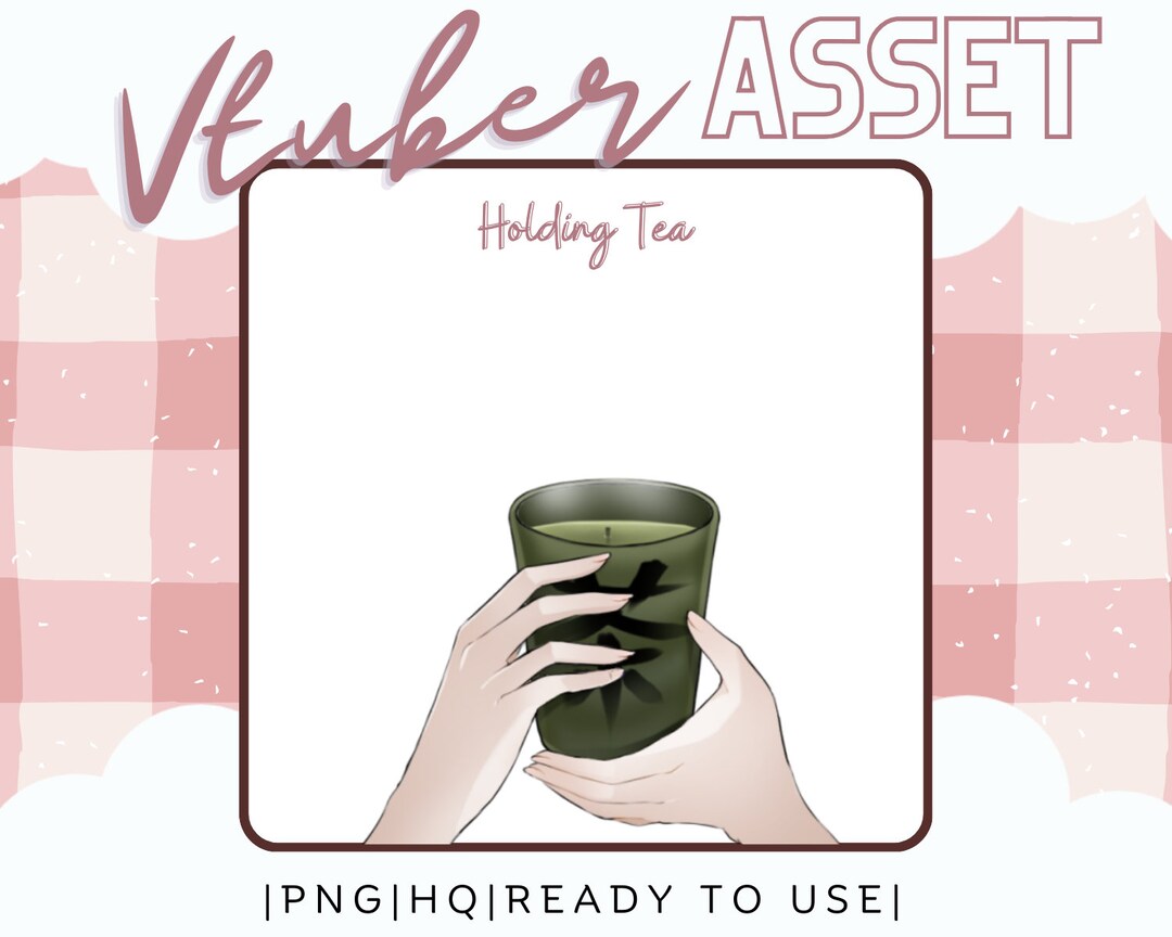 Vtuber Asset - Green Tea - Vtube Studio - Etsy