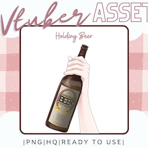 Vtuber Asset Hand Asset Holding Drink Beverage