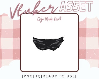 Vtuber Asset Gojo Mask Asset-kostuum