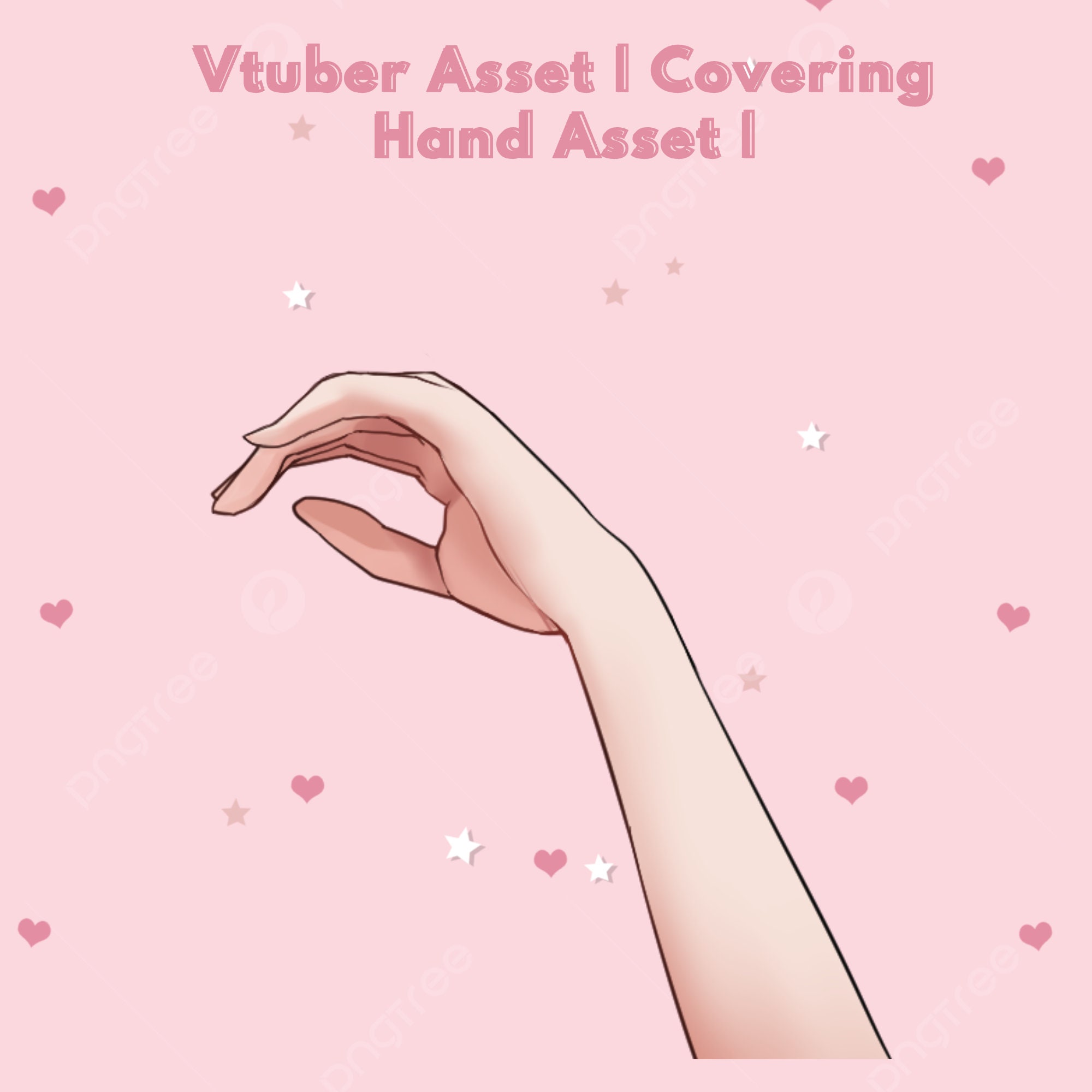 Animated Vtuber Asset Stabbing/ Bat/ Scissors Vtube Studio /streamer /  Vtuber Asset/ Gamer Asset/ Streamer Asset/ Asset Pack / 4 Hand Assets 