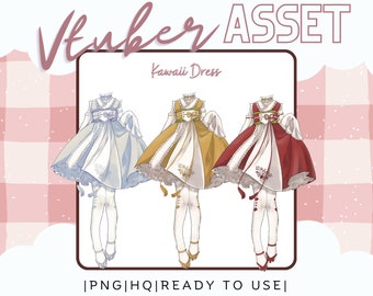 Vtuber Asset - Kawaii Dress - Vtube Studio
