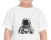 Retro Astronaut Helmet Shirt: Cosmic Dreams for Kids!