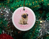Pink Flop Bott Ornament