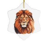 Lion Ceramic Ornament