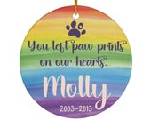 Personalized Rainbow Bridge Ornament