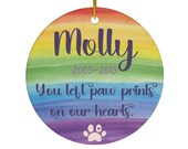 Personalized Rainbow Bridge Ornament
