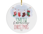 Personalized Family Christmas Ornament