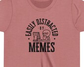 Easily Distracted by Memes Kid's Shirt