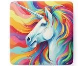 Rainbow Unicorn  Magnet